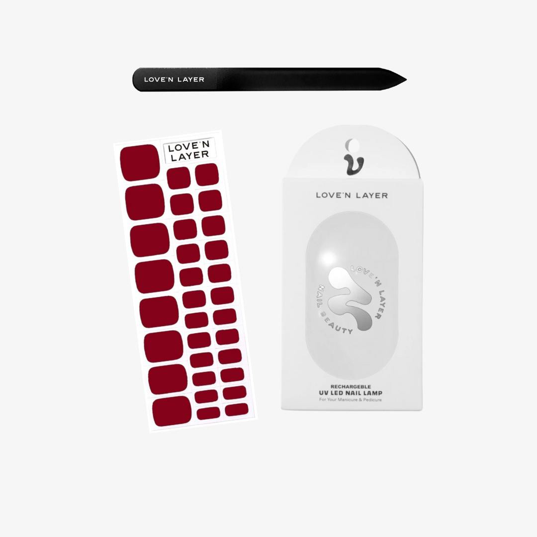 Complete Toe Layers Kit: Reds & Pinks