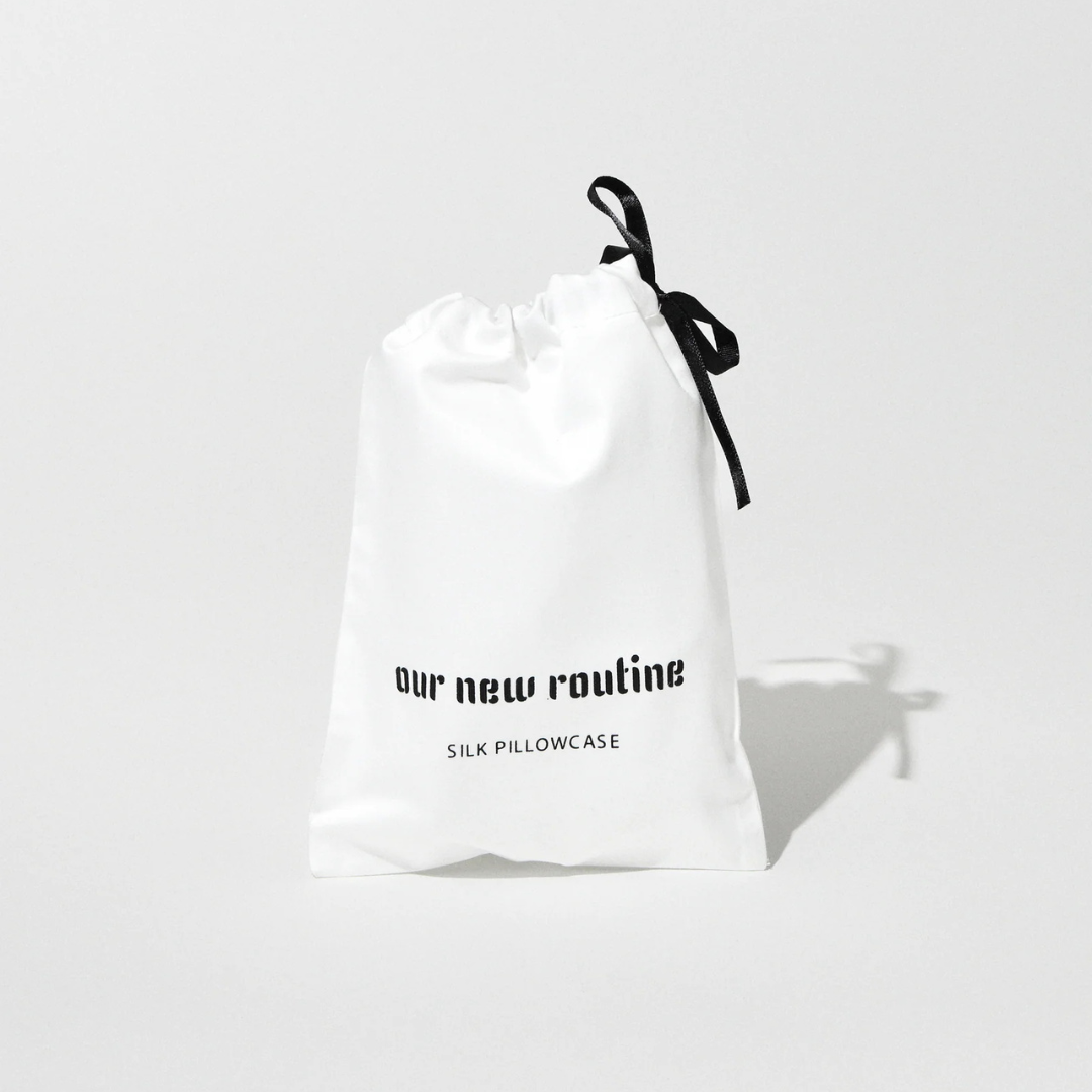 Silk/Cotton Pillowcase - Light Grey