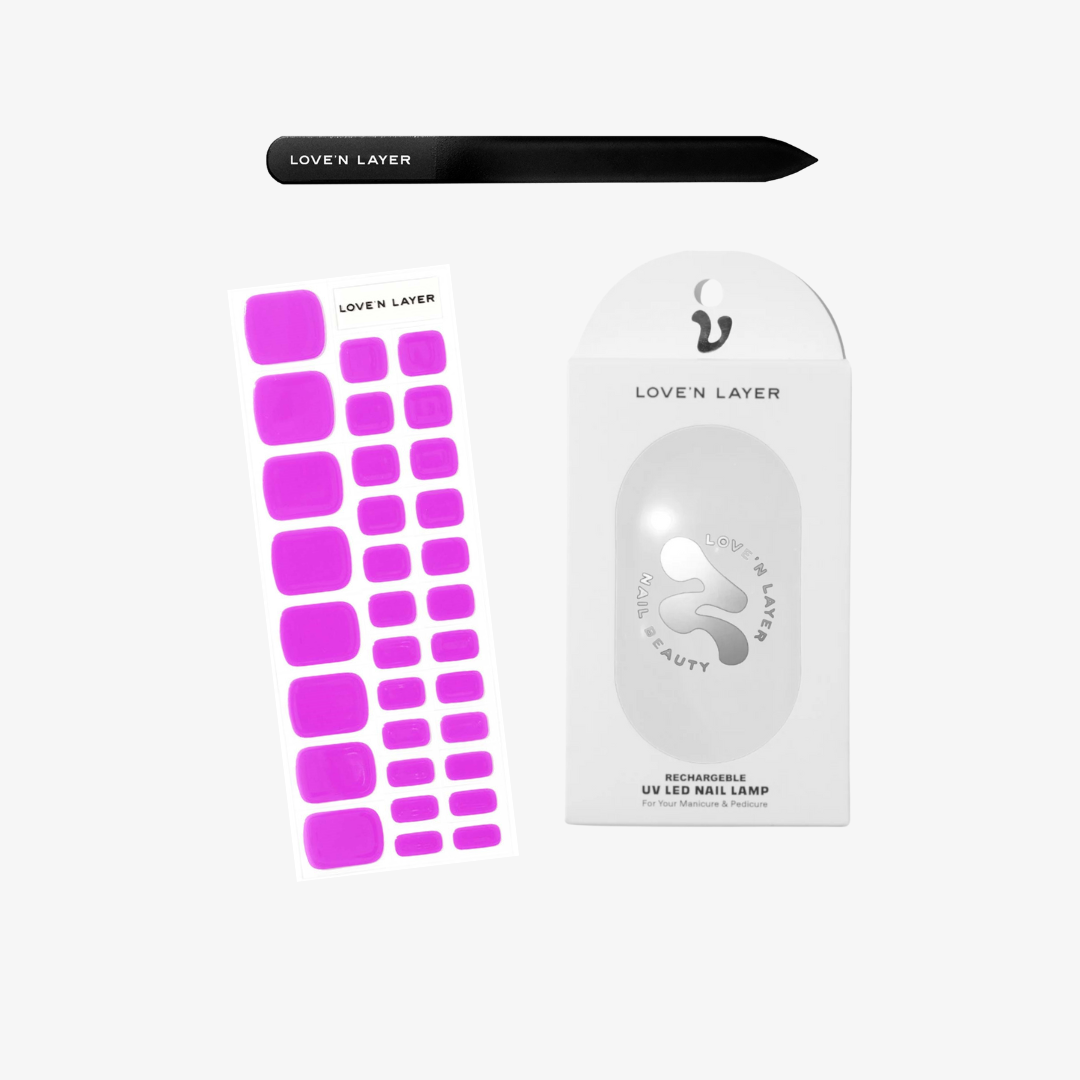 Complete Toe Layers Kit: Reds & Pinks