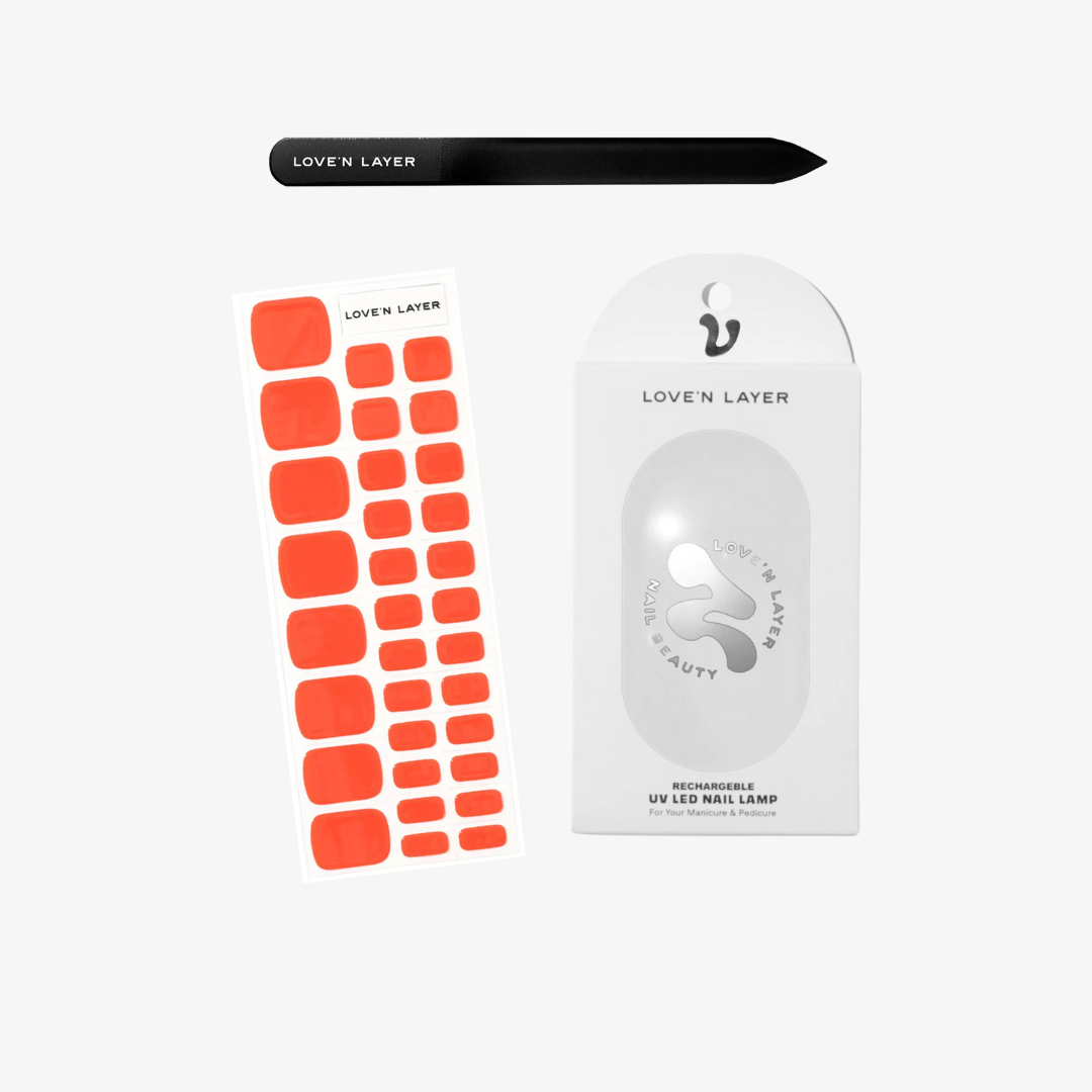 Complete Toe Layers Kit: Reds & Pinks