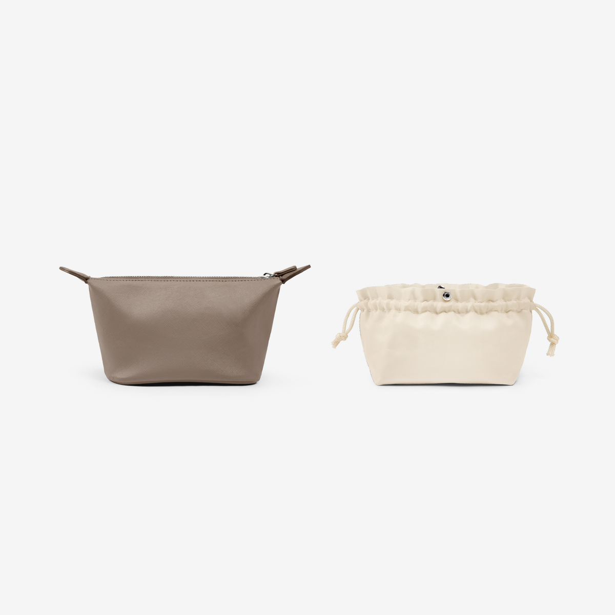 Everyday Cosmetic Pouch - Taupe