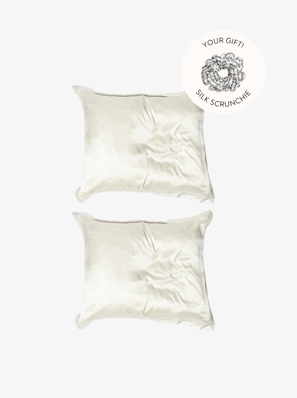 Silk Pillowcase - Ivory White (Duo)