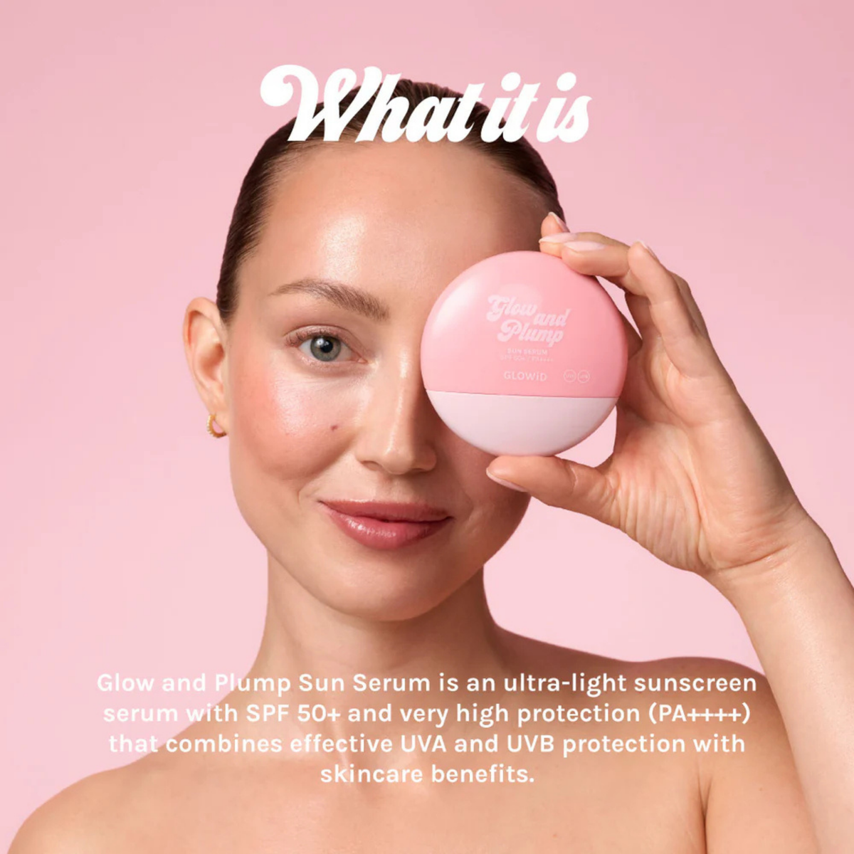 Glow and Plump Sun Serum SPF 50+ PA++++