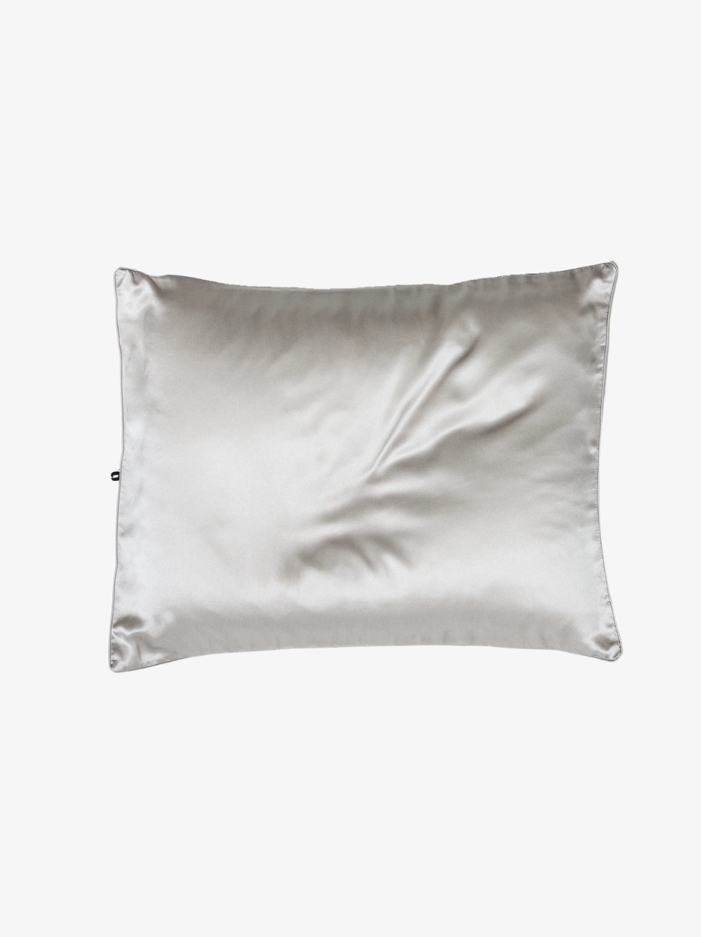 Silk/Cotton Pillowcase - Light Grey