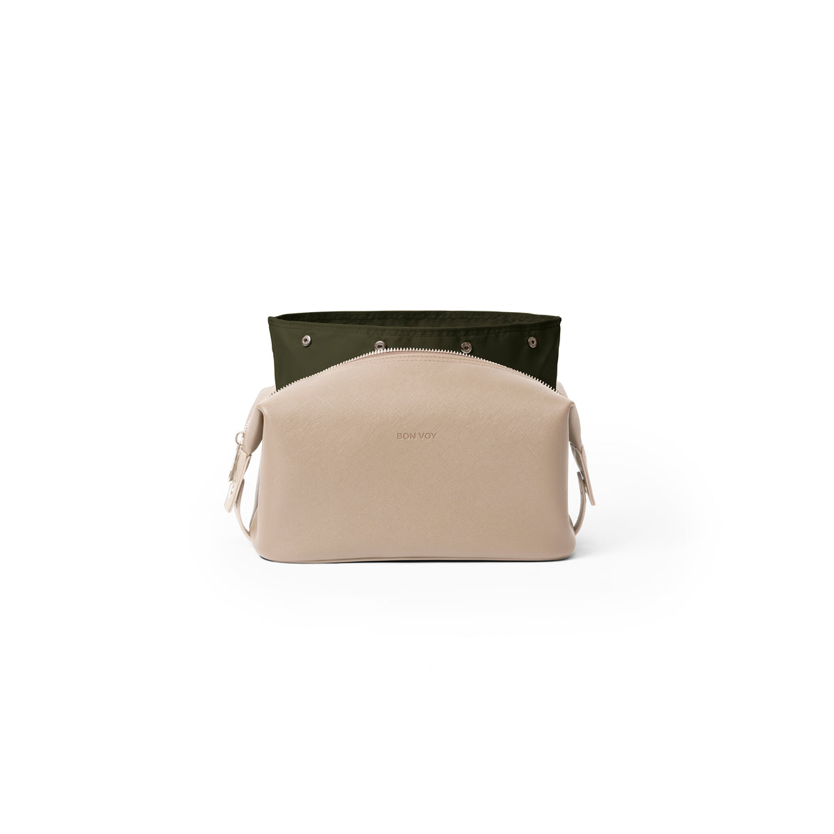 Staycation Cosmetic Bag (Small) - Beige