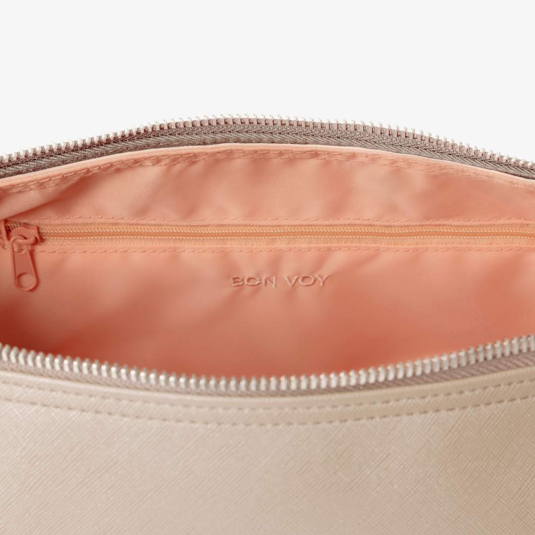 Toiletry Bag (Compact) - Beige