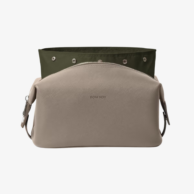 Toiletry Bag (Large) - Taupe