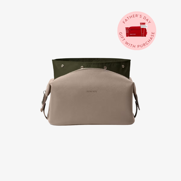 Toiletry Bag (Medium) - Taupe