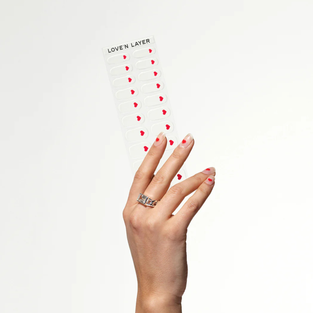 Solid & Love Hands Duo: Lady Red