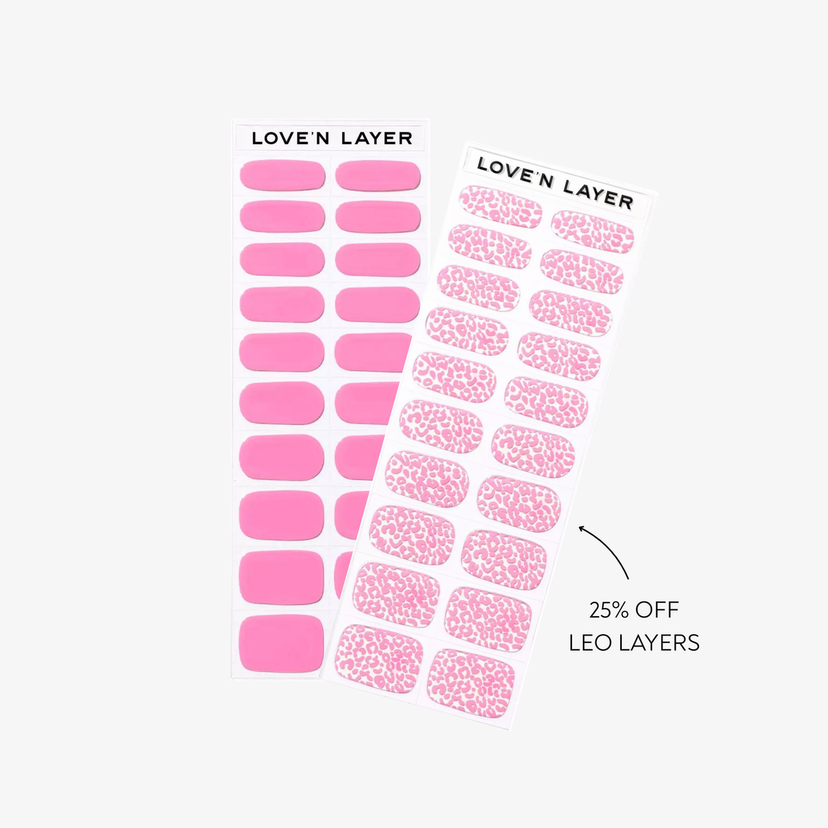Solid & Leo Hands Duo: Poppy Pink