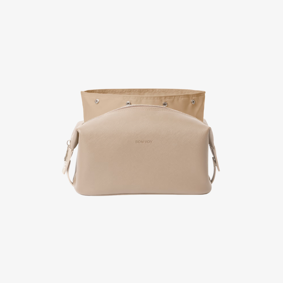 Toiletry Bag (Medium) - Beige