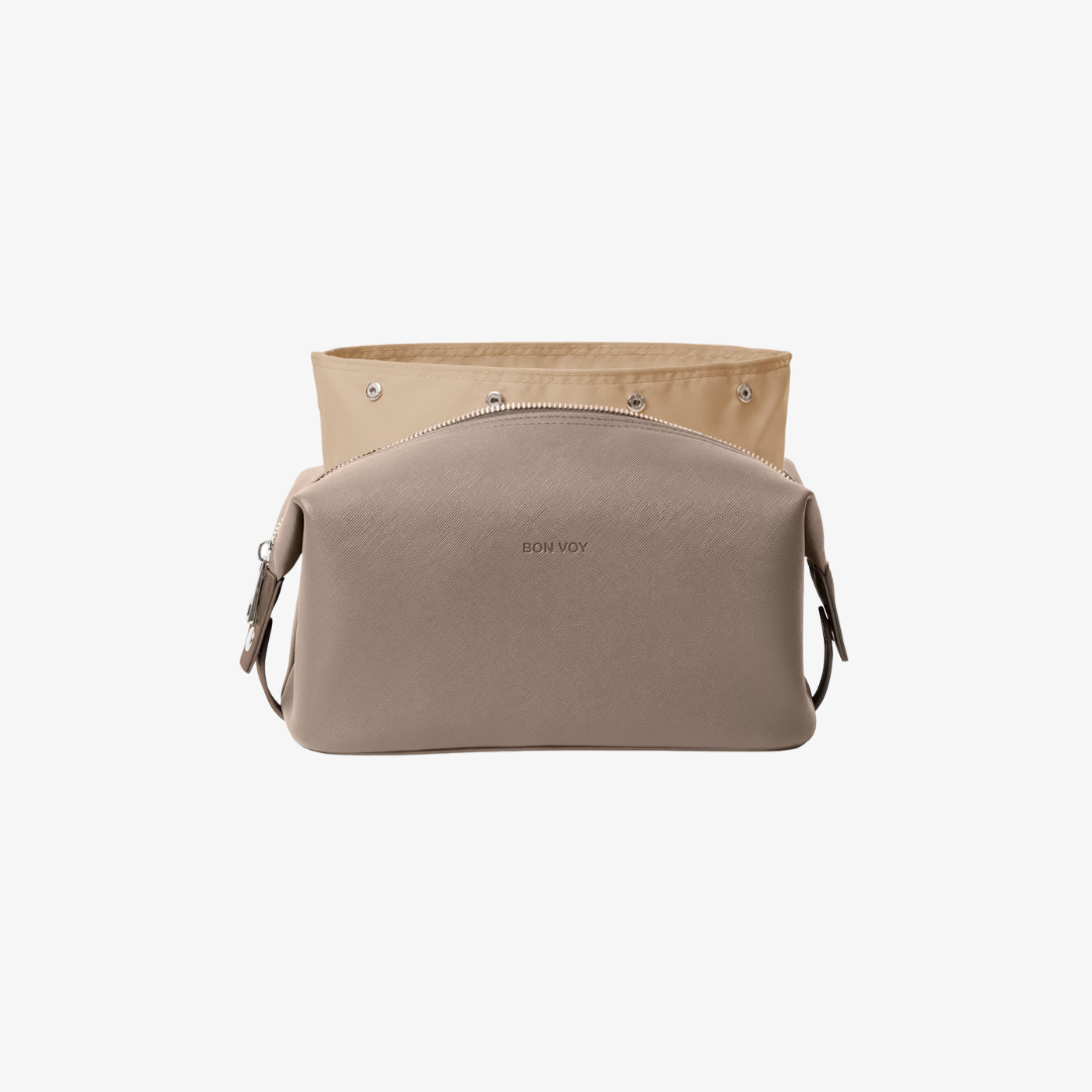 Toiletry Bag (Medium) - Taupe
