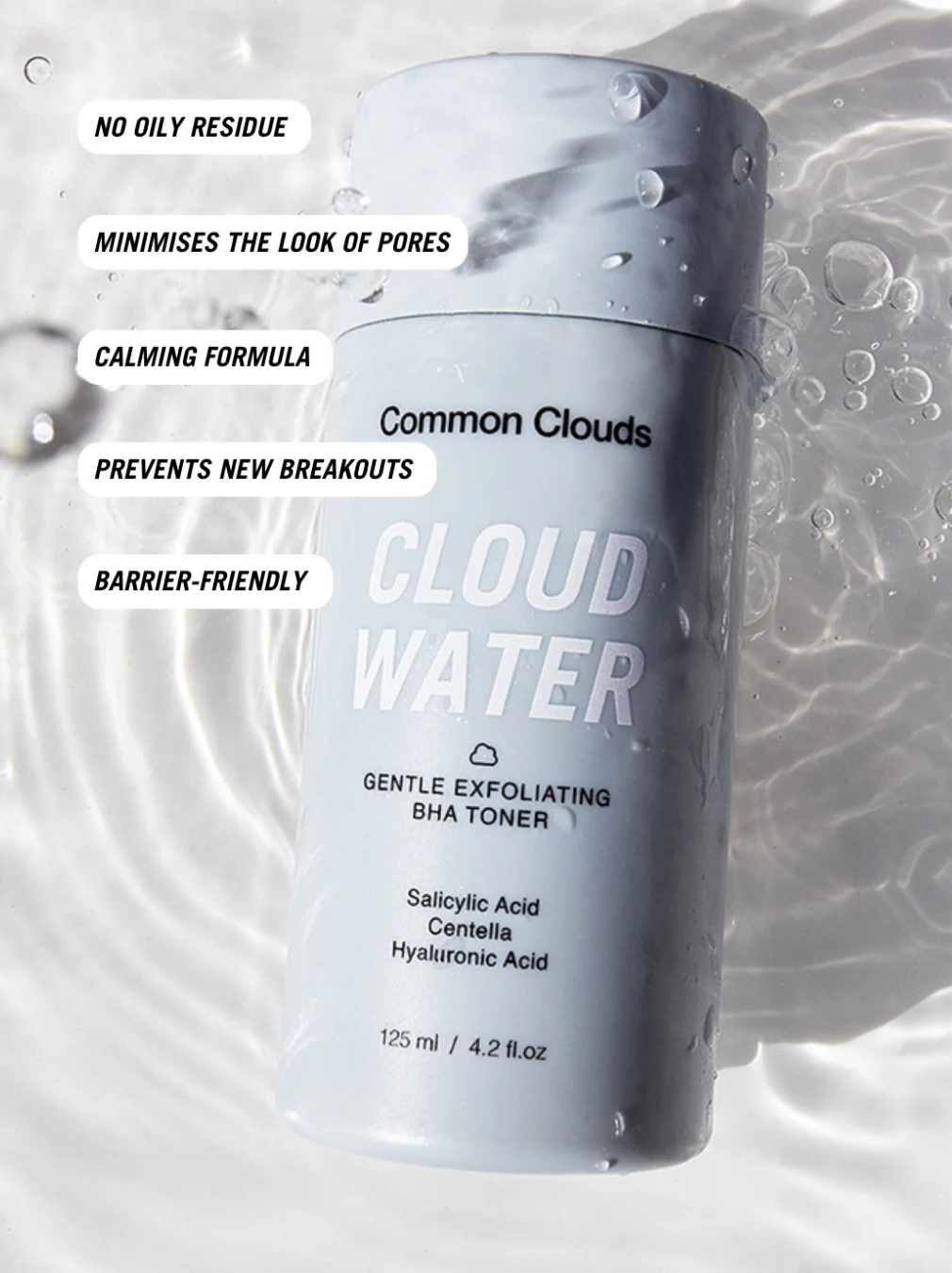 Cloud Water Gentle Exfoliating Toner