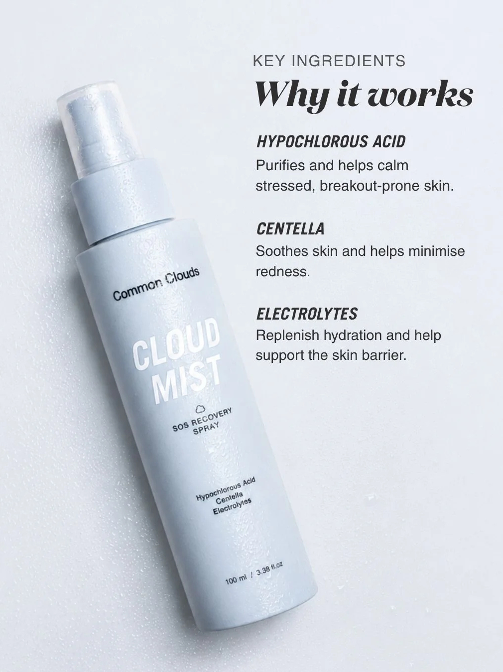 Cloud Mist SOS Recovery Spray