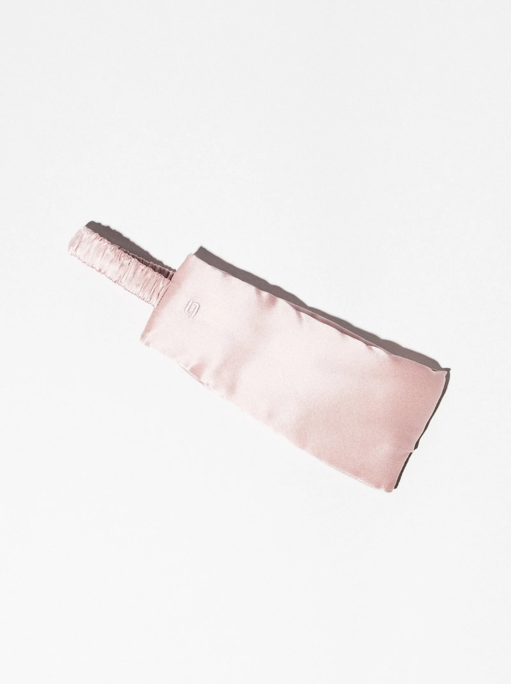 The Cloud Silk Eye Mask - Rose Quartz