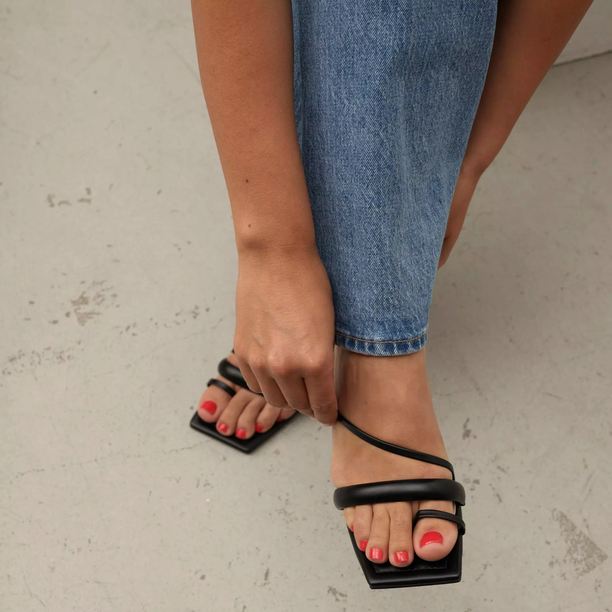 Solid Toe Layers: Reds & Pinks