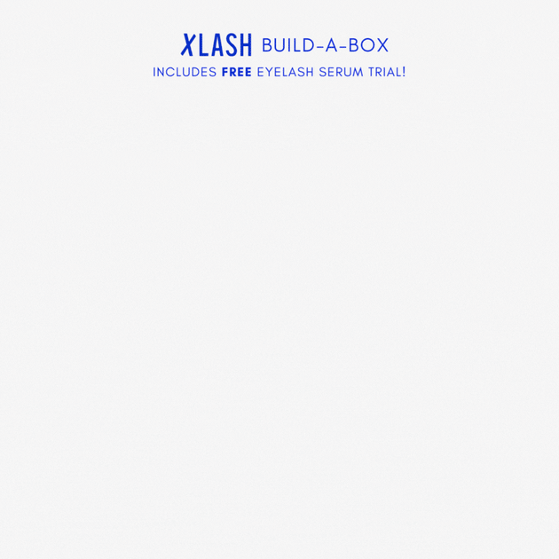XLASH Build-a-Box + FREE Eyelash Serum Trial