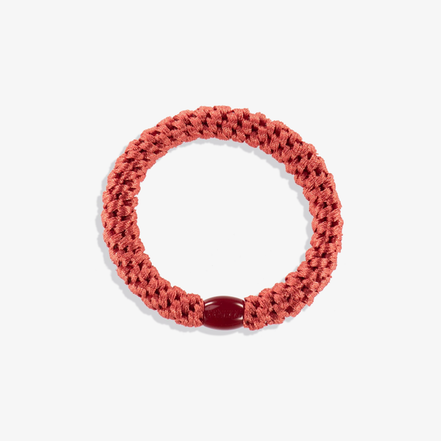 Hair Tie: Deep Coral
