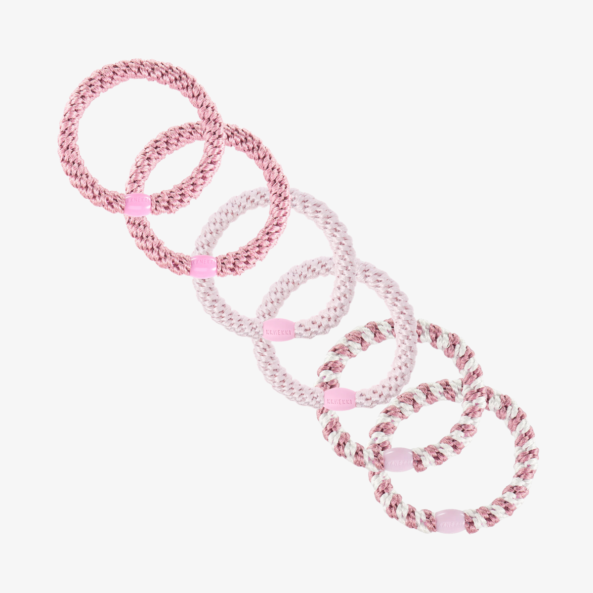 Hair Tie Bundle: Blush Pinks