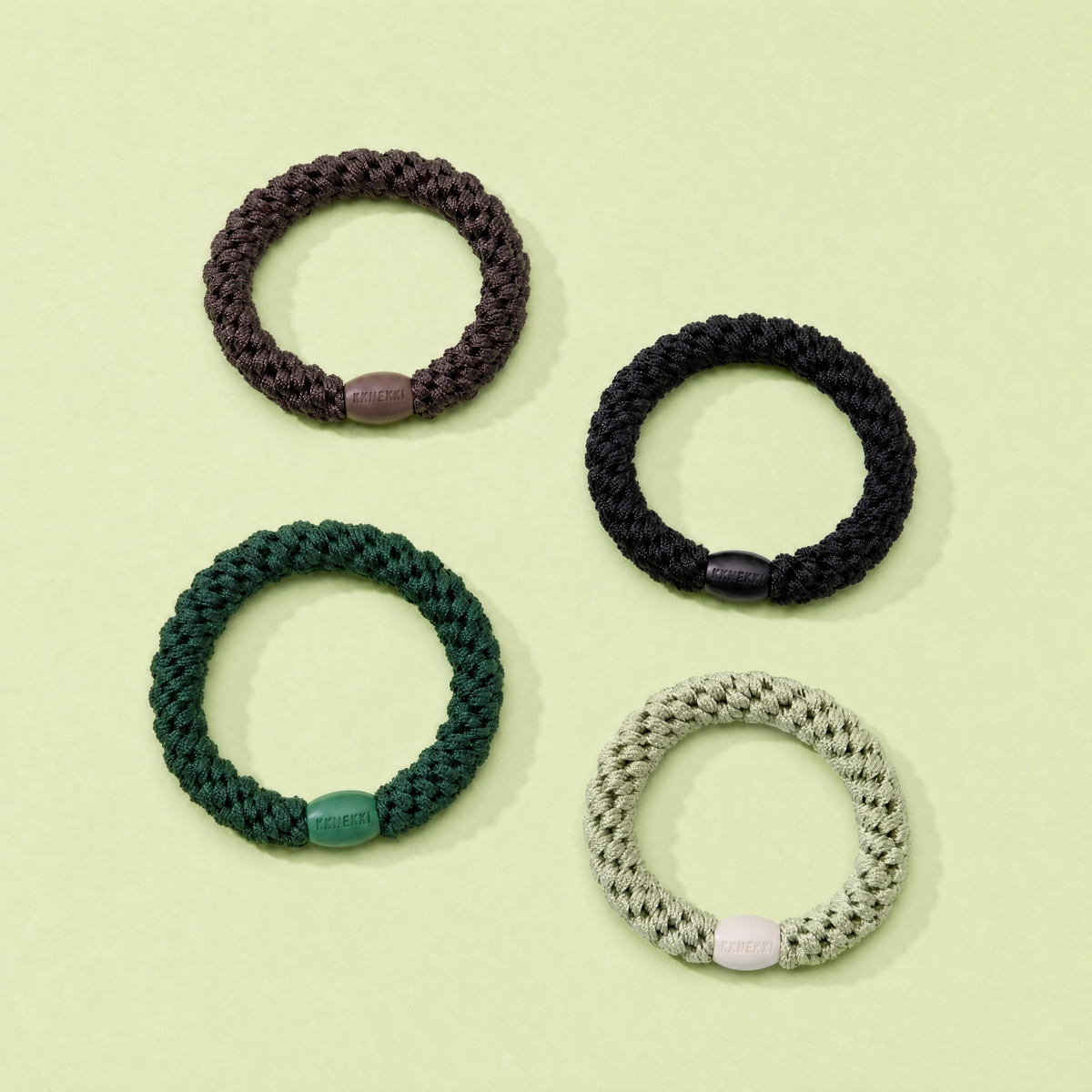Hair Tie: Dusty Lind Green