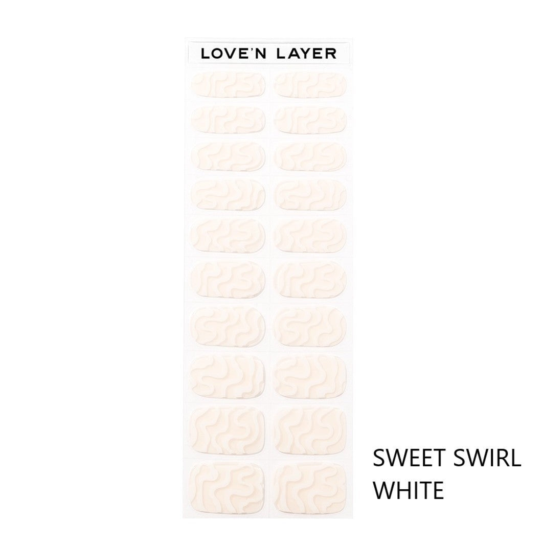 Hand Layers: Bright White Patterns