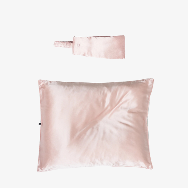 Rose Dreams Duo - Silk Eye Mask & Pillowcase