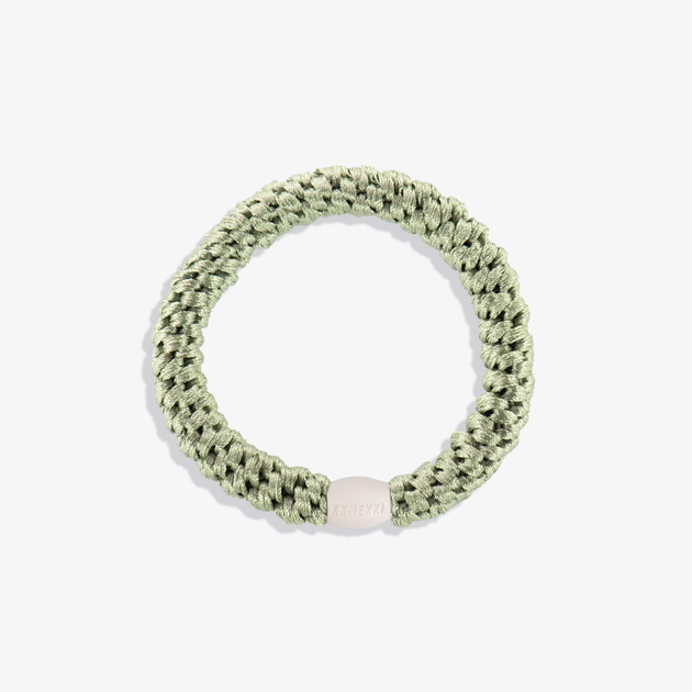 Hair Tie: Dusty Lind Green