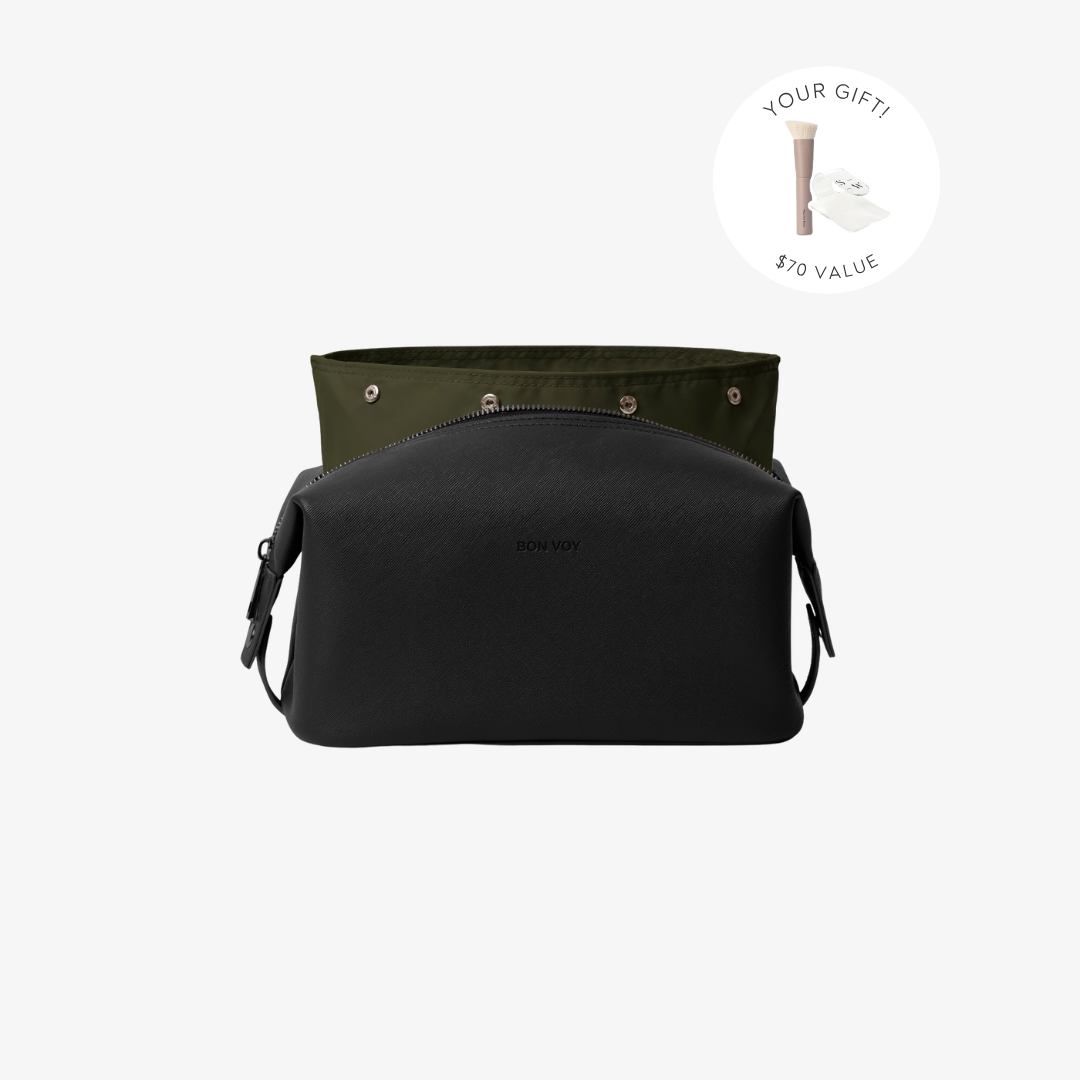 Toiletry Bag (Medium) - Black