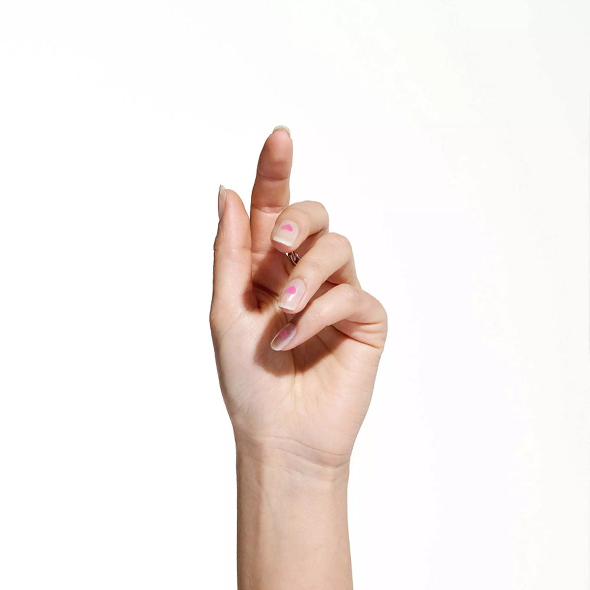 Solid & Love Hands Duo: Poppy Pink