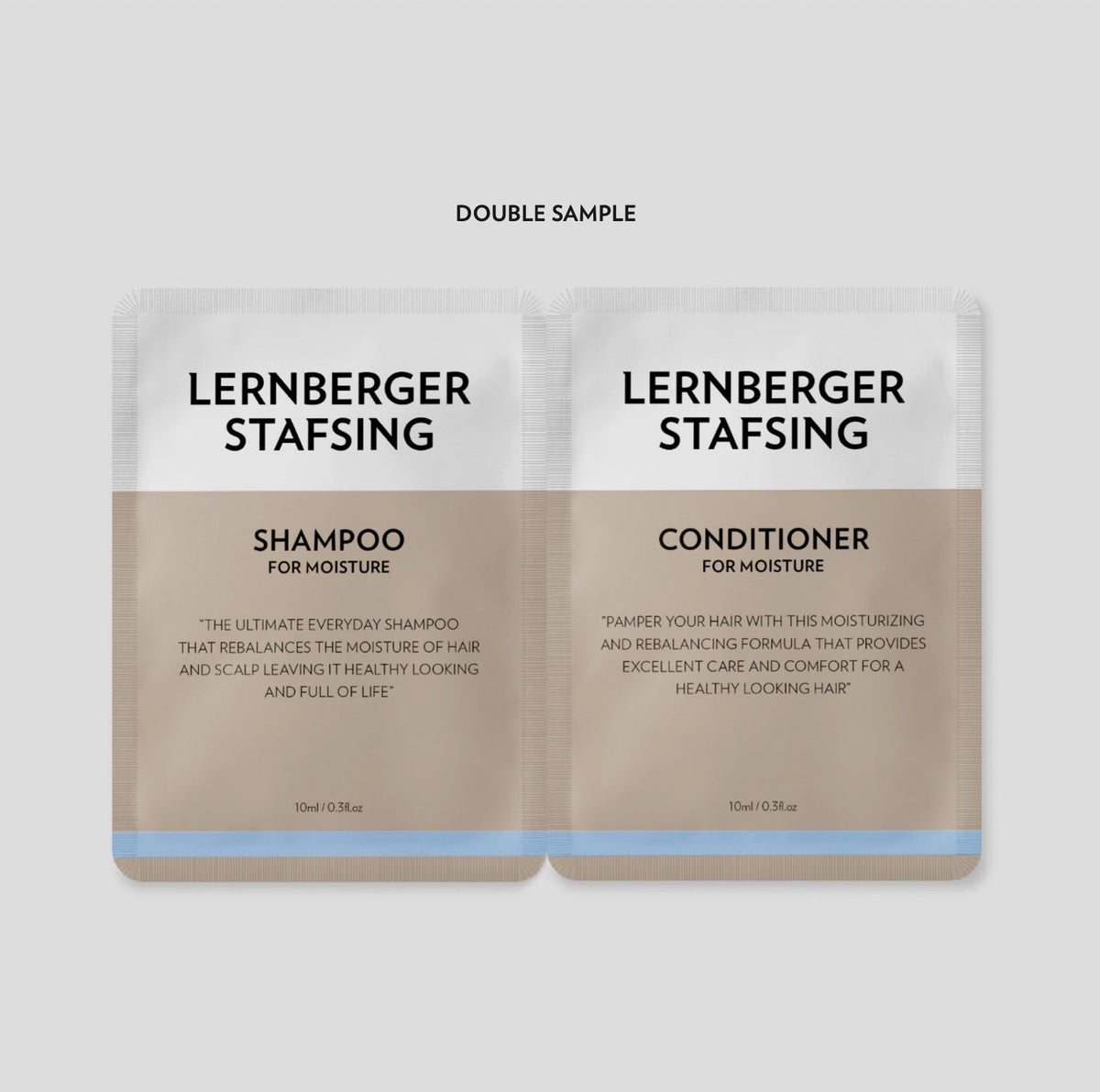 Lernberger Stafsing Shampoo & Conditioner for Moisture (2 * 10ml Sample)